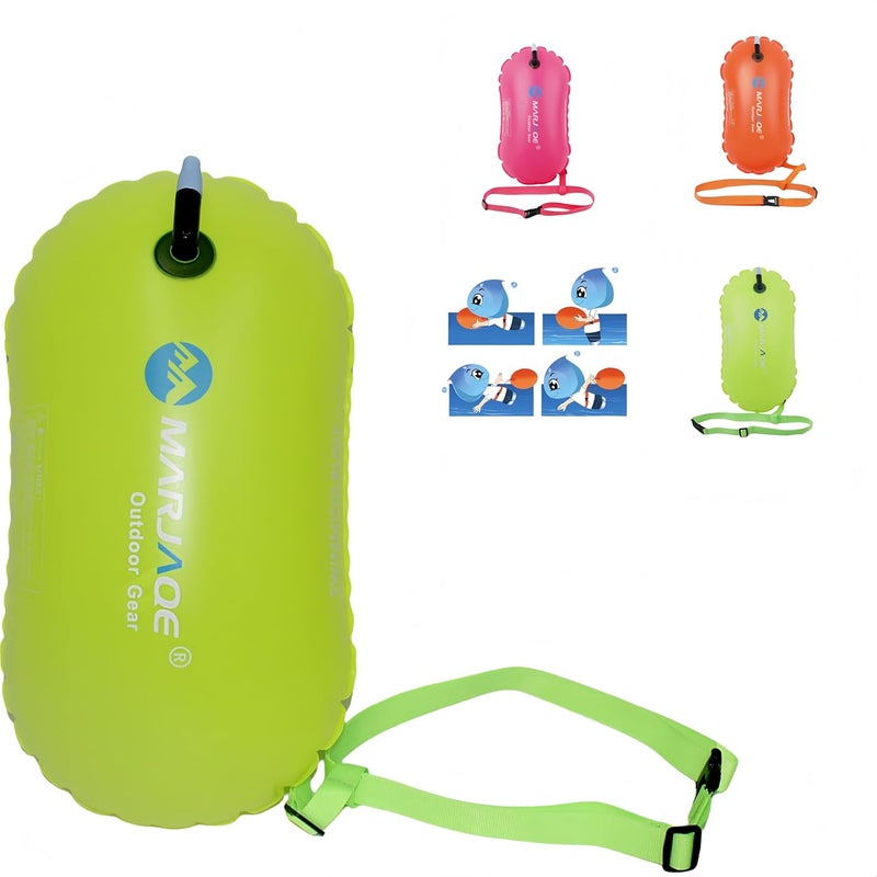 Shudyear Swim Buoy - Pull Buoy for Open Water,Lightweight and Brightly Colored - Image 1